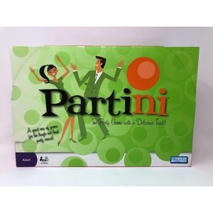 Partini Adult Party Game with a Twist 2008 Parker Brothers Brand New NIB Boxed